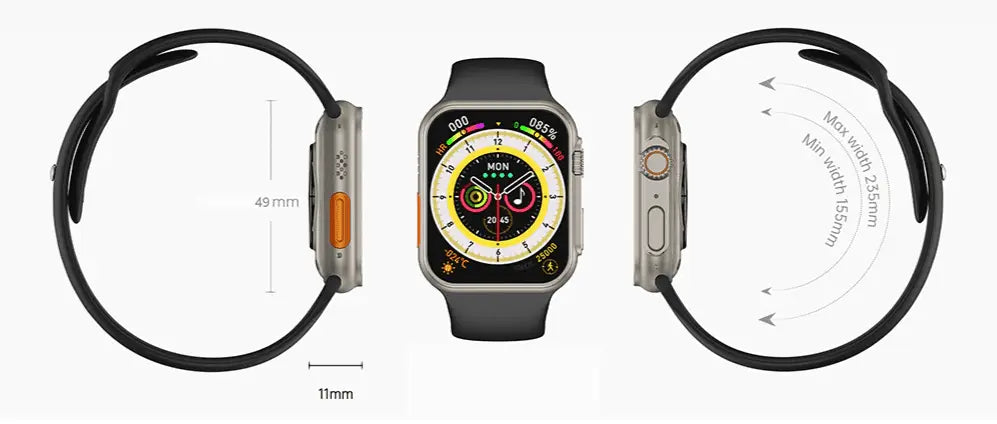 2 RELOJ INTELIGENTE - TEN UN MINI CELULAR EN TU MUÑECA + FUNCIONES EXCLUSIVAS DE CONTROL DE SALUD