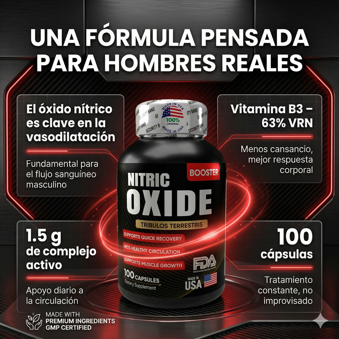 Oxide Nitric -   Único Distribuidor Oficial Imperdible