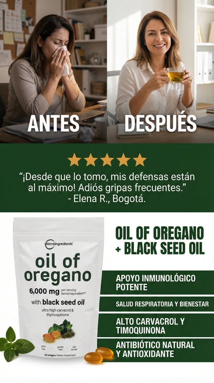 Oil of Oregano  Microingredients® Único Distribuidor Oficial en Colombia