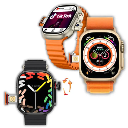 2 RELOJ INTELIGENTE - TEN UN MINI CELULAR EN TU MUÑECA + FUNCIONES EXCLUSIVAS DE CONTROL DE SALUD
