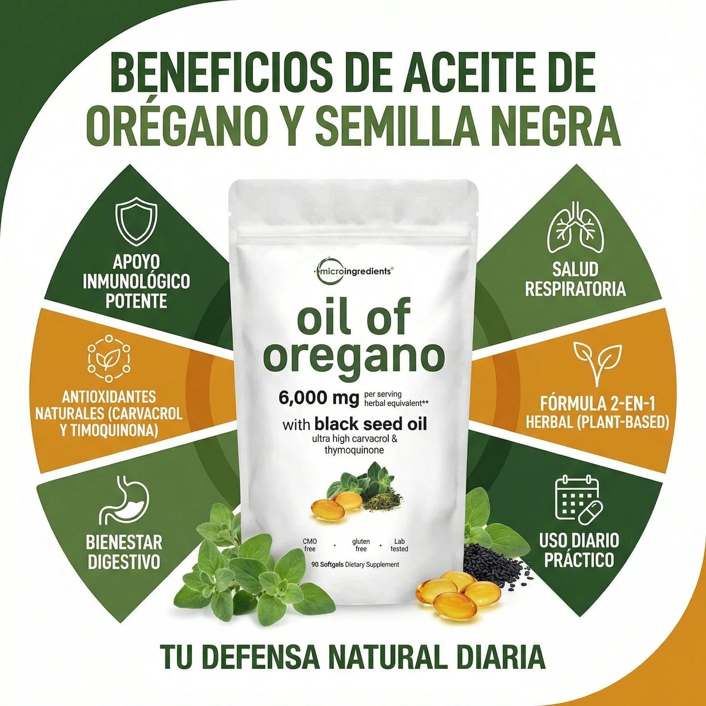Oil of Oregano  Microingredients® Único Distribuidor Oficial en Colombia